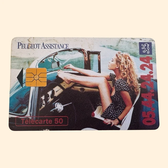 TELECARTE CARD CARTE Telephonique Peugoet Assistance EUR 2,50 - FR