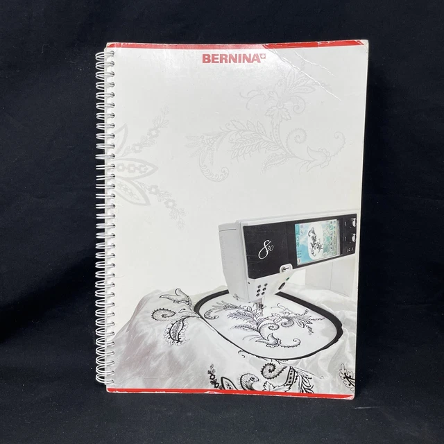 Máquina de coser instructiva genuina Bernina 830 manual