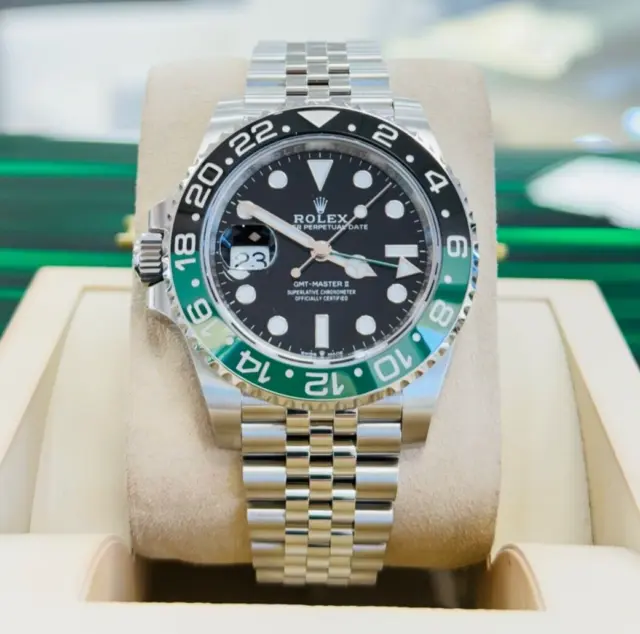 Rolex Gmt-master II Sprite 126720VTNR Aniversario Pulsera Caja/Papeles Nuevo