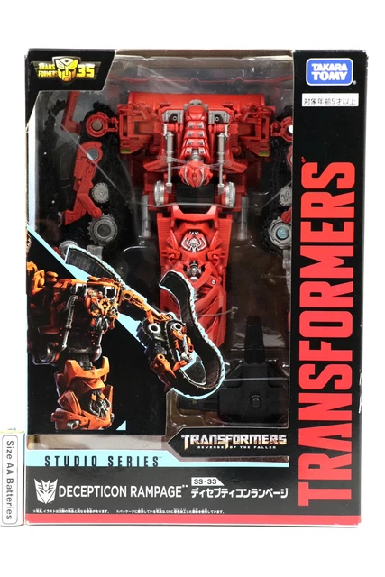 TRANSFORMERS STUDIO SERIES SS-33 Decepticon RAMPAGE Figure TAKARA TOMY ...