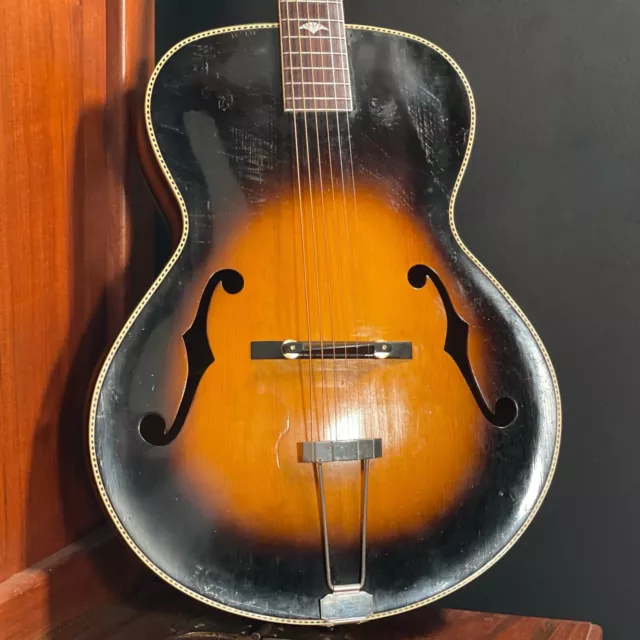 1936 Recording King Model 1285 Acoustic Archtop Made by Gibson - Prototype