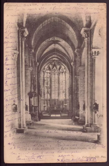 Cite De Carcassonne Eglise Saint Nazaire La Nef