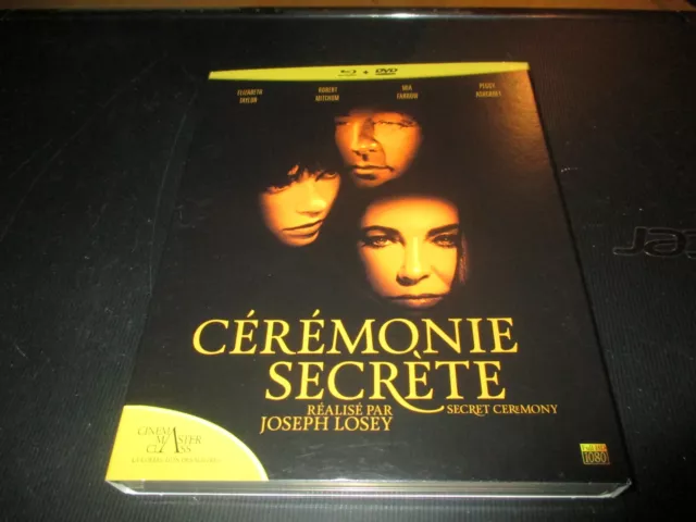 COFFRET BLU-RAY + DVD "CEREMONIE SECRETE" Elizabeth TAYLOR, Robert MITCHUM