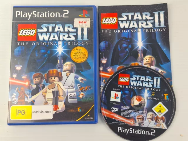 Lego Star Wars II: The Original Trilogy - PS2 - COMPLETE - PAL - OZ SELLER