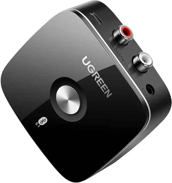 UGREEN Bluetooth Audio Adapter Hifi Bluetooth 5.0 Empfänger Mit Chinch Klinke