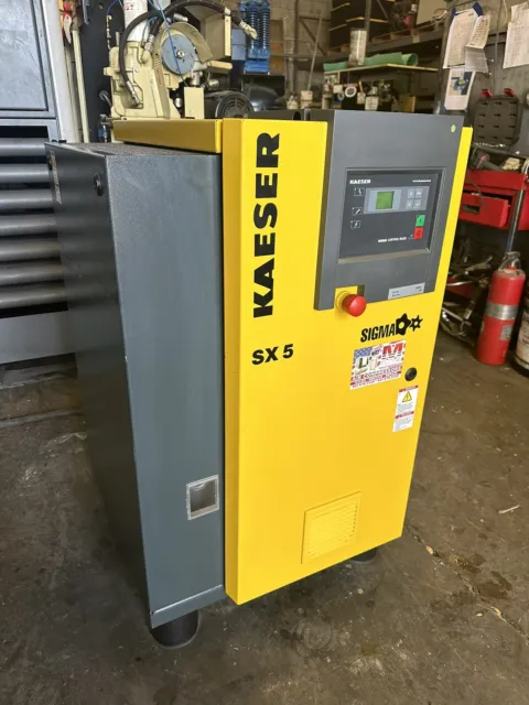 Kaeser SX5 compressor under 200 load hours ingersoll atlas screw rotary