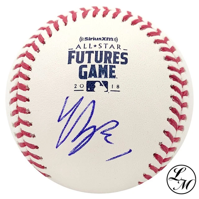 Hunter Greene Autographed 2018 Futures Game Baseball Cincinnati Reds COA