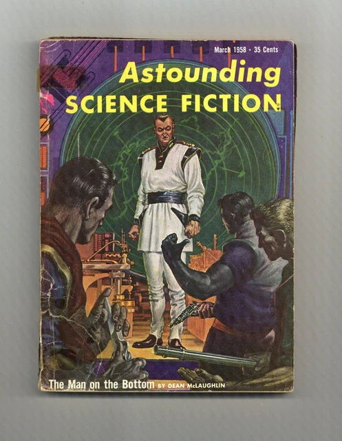 ASTOUNDING SCIENCE FICTION Pulp / Digest Vol. 61 #1 FR 1958 Low Grade £ ...
