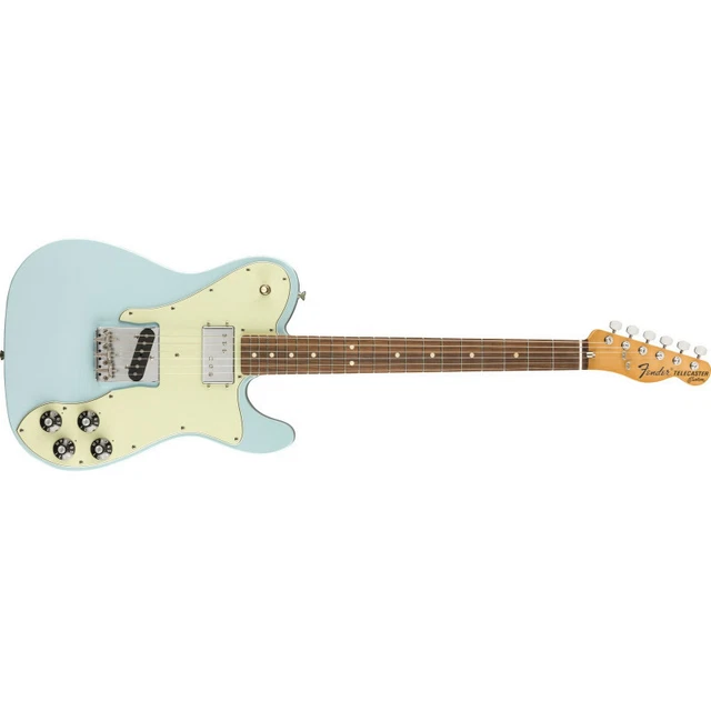 Fender Vintera '70s Telecaster Custom - touche Pau Ferro - Sonic Blue (+ housse)