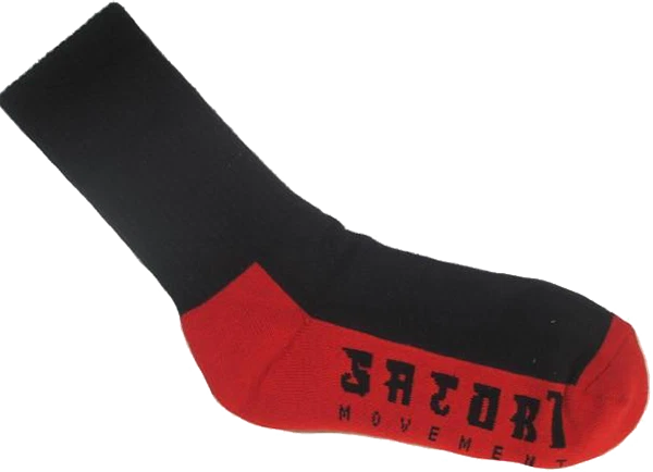 Satori Half Link Crew Sock S-Black