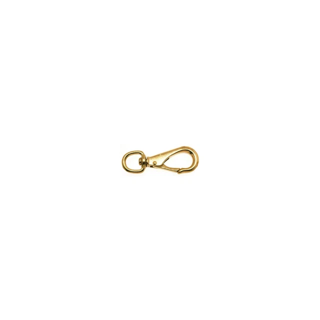 T7620614 Bronze Swivel Round Eye Quick Snap, 11/16-In. - Quantity 10