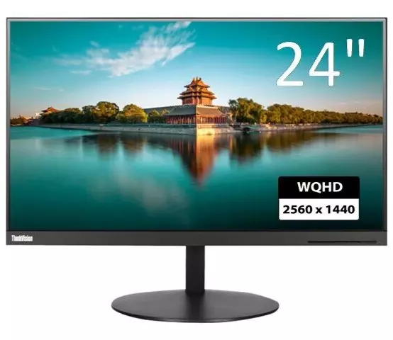 Lenovo 24" Gaming Monitor QHD Widescreen 2560x1440 - IPS LED + 2 x HDMI P24q-10