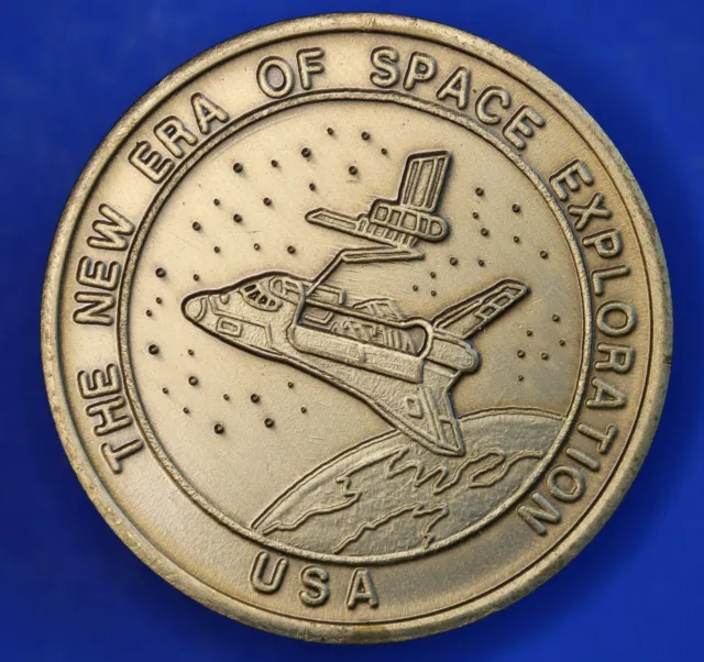 Medallion 39mm, New Era Space Exploration USA, Kennedy Space Centre 1984 [29663]