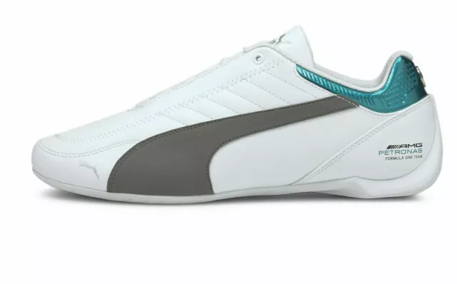 SCARPE DA GUIDA Da Uomo Puma Mercedes Amg Future Kart Cat Bianche