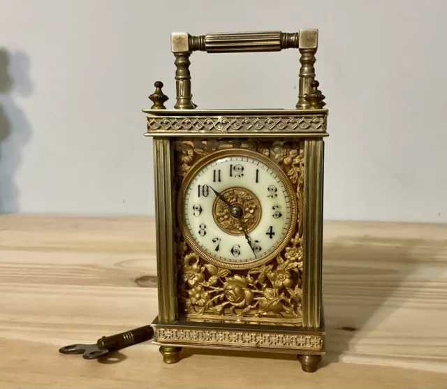 La Duchesse French Carriage Clock WORKING