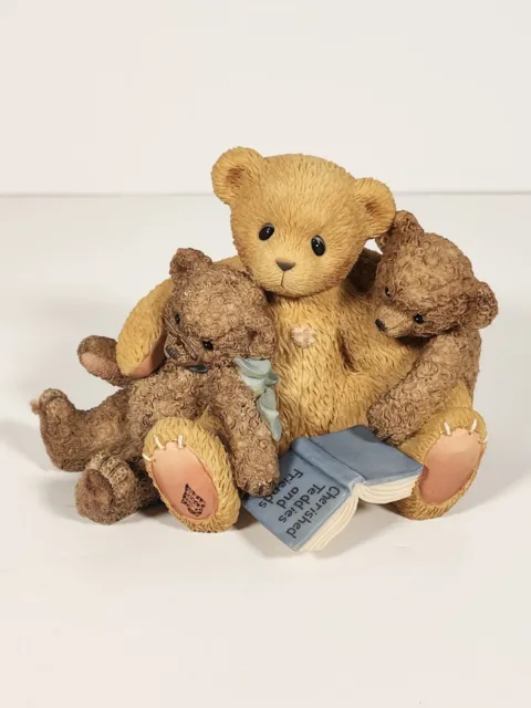 Cherished Teddies CALEB and FRIENDS When One Lacks Vision Supervision 661996