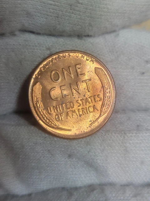 1955 Lincoln Head Wheat Cent Penny - CHOICE BU UNC RED RD COPPER 3