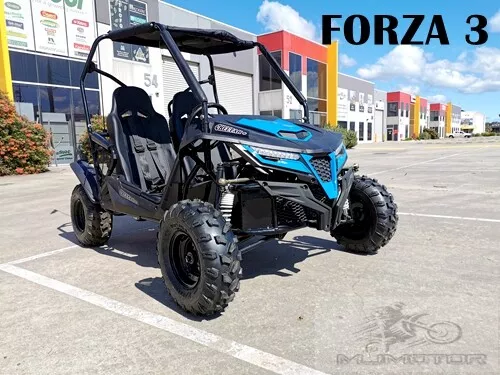 208CC 7.5HP Dune Buggy Off Road UTV ATV 2 Seater 4 Wheel Go kart Auto FORZA 3