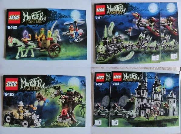 LEGO® Monster Fighters BA Bauanleitung / Instructions only - wählen ! Neu !!