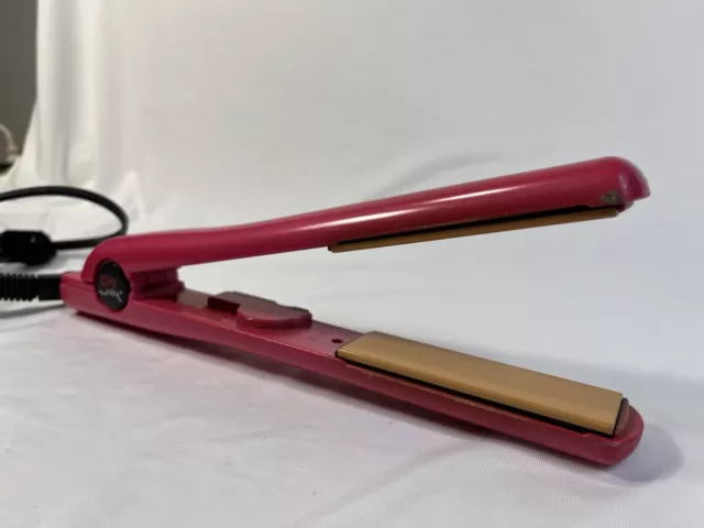 Chi Air Expert Hair Straightener Tourmaline Ceramic Flat Iron 1" Pink CA1080