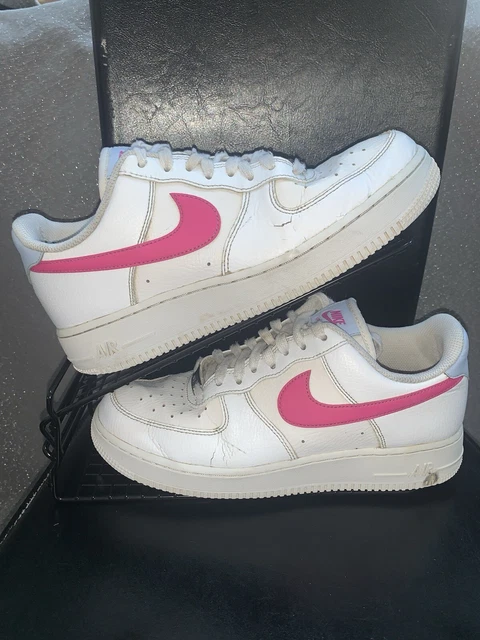 NIKE AIR FORCE 1 Suola Gomma Rosa Particelle Basse Taglia 3 Uk EUR 59 93 PicClick IT