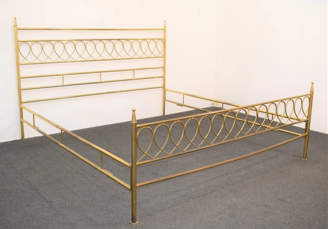 Letto in ottone, Italia, anni '50.