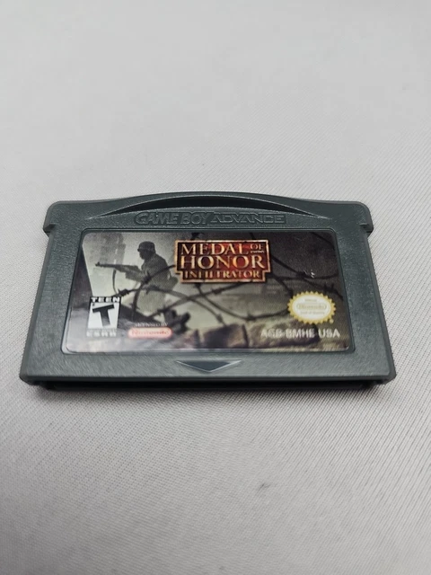 MEDAL OF HONOR Infiltrator Game Boy Advance Gba Solo Carrito