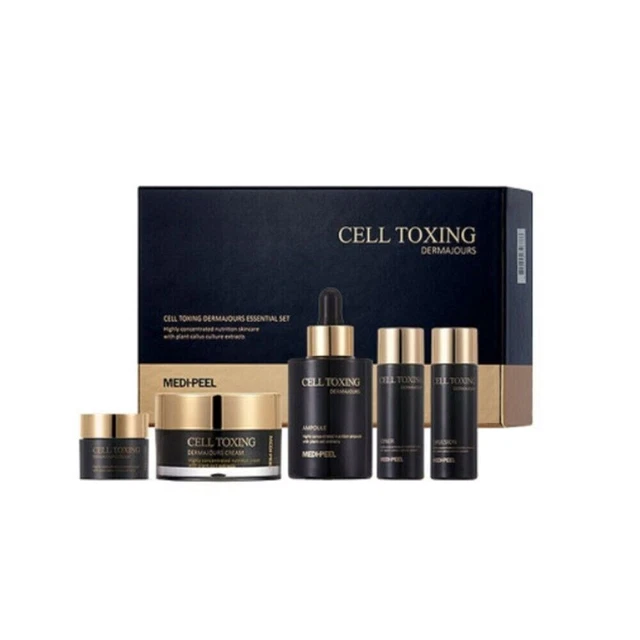 MEDI PEEL CELL Toxing Dermajours Essential Set 5 Items Anti-Wrinkle K ...