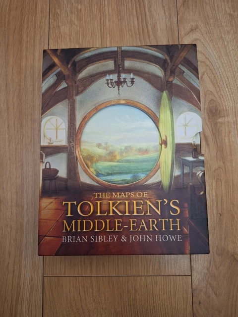 THE MAPS OF Tolkiens Middle Earth SIGNED EDITION By Brian Sibley £11.50 ...