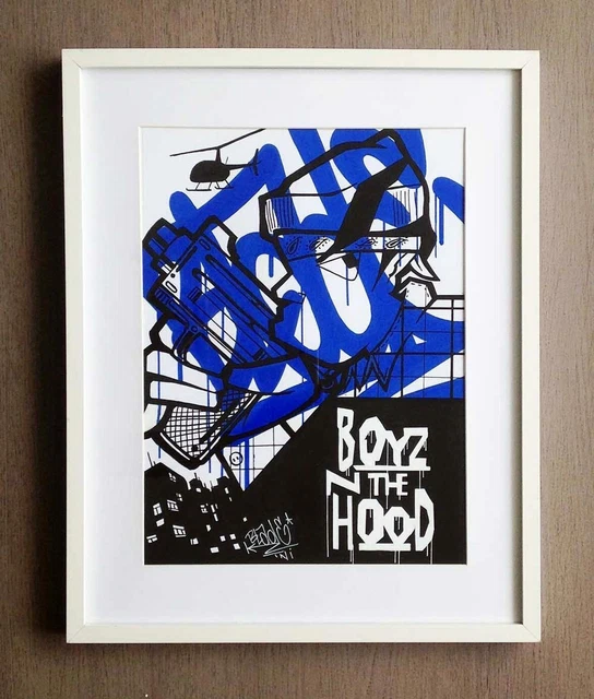 BLADE Planche Street Art 40x30cm Signée – DONDI FUTURA MODE2 RD357 ZENOY CES