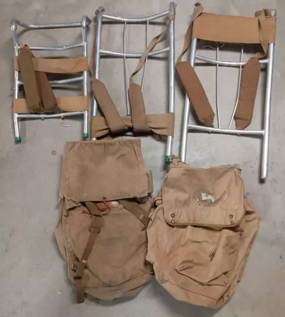 Lot of: Vintage Boy Scouts America Aluminum Backpacks