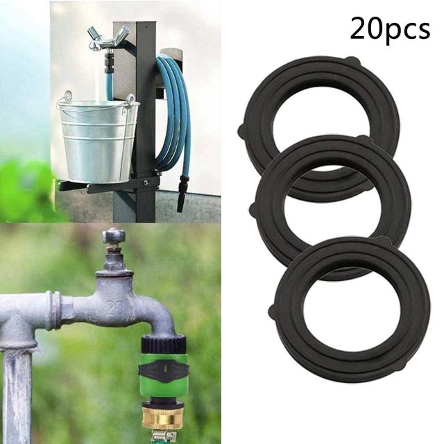 Rubber Burs Rubber Gasket 6 Minutes Gasket 20Pcs Garden Rubber Nipple Seal Ring
