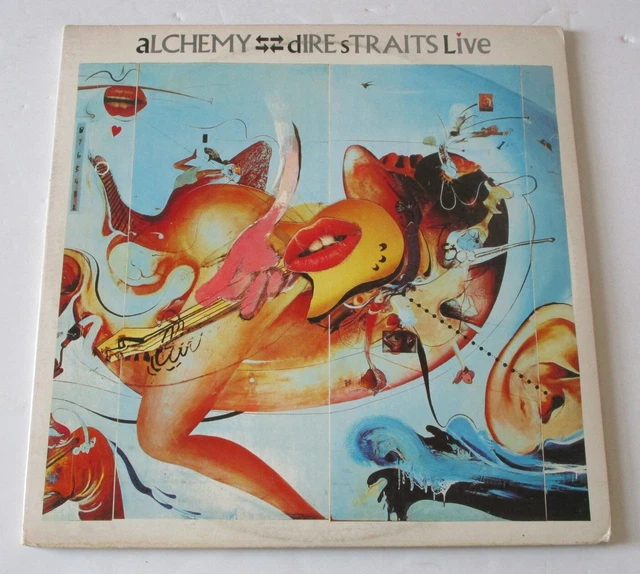 Dire Straits Alchemy Live 2x LP VINYL RECORD ALBUM 	Gatefold Vertigo VERY11 1984