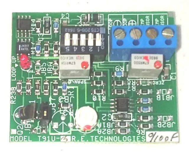 Kele T91U 0-100F RTD platinum transmitter
