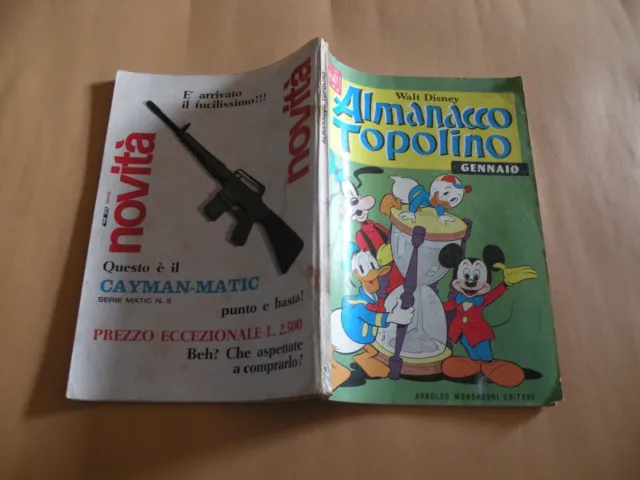 Almanacco Topolino 1969 N.9 Mondadori Disney Orig. Molto Buono Bollini+Cedola