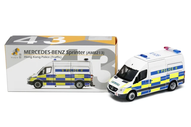 Modellino Auto Die-Cast 1:43 Tiny City Hobby Mercedes-Benz Sprinter Ambulanza St. John