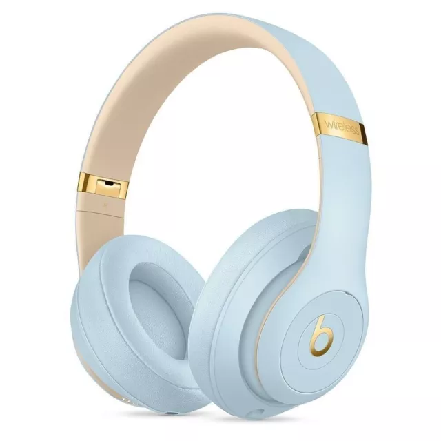 Beats By Dr Dre Studio3 Wireless Headphones Crystal Blue Brand New and Sealed