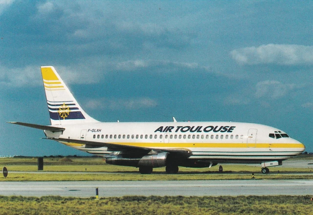 Carte Postale Avion - Air Toulouse  -  Boeing 737-200 (F-Glxh)