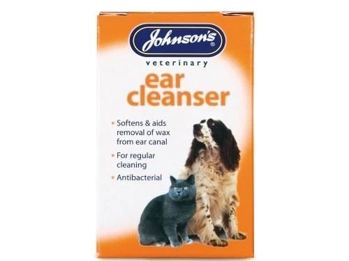 (2 Pack) Johnson's Veterinario - Oído Limpiador 18ml