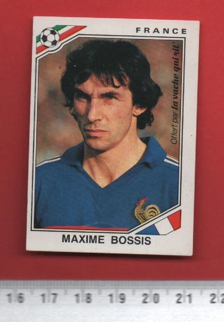 Vache Qui Rit  Mexico Coupe Monde Football 1986 Maxime Bossis  Autocollant *035