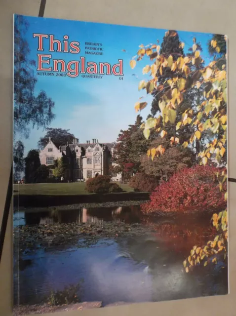 This England Magazine Autumn 2003 Vol 36 No 3 FREEPOST