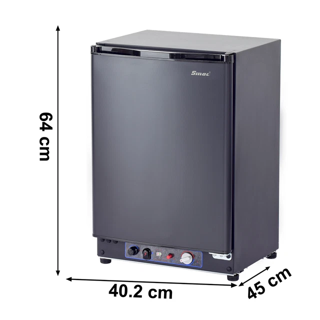 SMAD 3 WAY Absorption Fridge 40L Gas 12v 220v Campervan Caravan RV ...