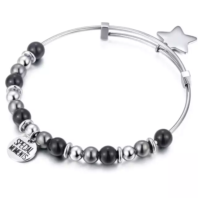 Bracciale rigido donna ragazza linea Happy Gioielli S'AGAPO SHAD03 boule € 29,00