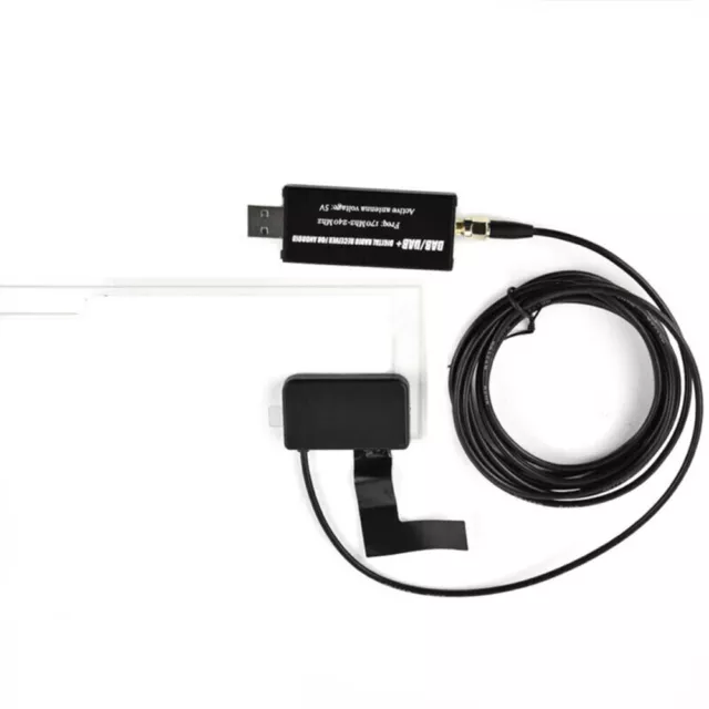 Auto USB Android DAB+ Car Radio Adapter Tuner Audio Receiver Antenna Accessories
