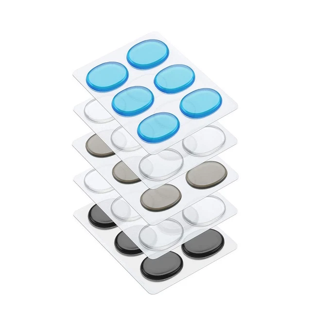 Non Toxic Drum Silencers 6 PCS Soft Drum Damper Gel Pads for Noise Reduction