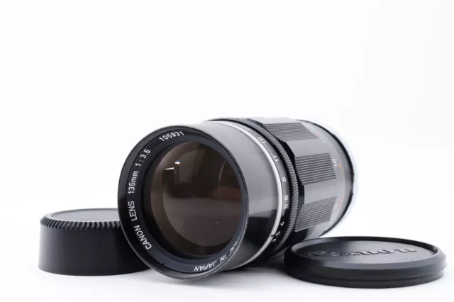 [Fast neuwertig Canon 135 mm f3,5 Portrait Objektiv LTM L39 Leica Schraubhalterung JAPAN