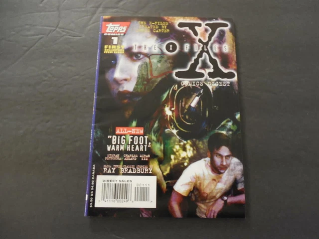 The X-Files Comics Digest #1 Dec 1995 Modern Age Topps Comics           ID:21974