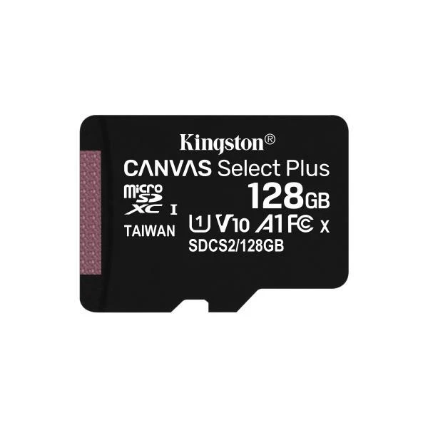 Kingston Technology Canvas Select Plus memoria flash 128 GB MicroSDXC Classe 10