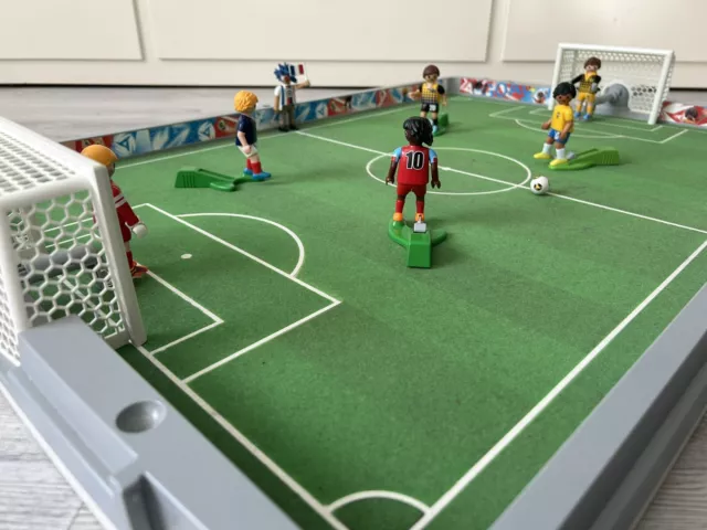 Playmobil 4725 Große  Fußball-Arena im Klappkoffer - gebraucht  Plus 6859 + 6893