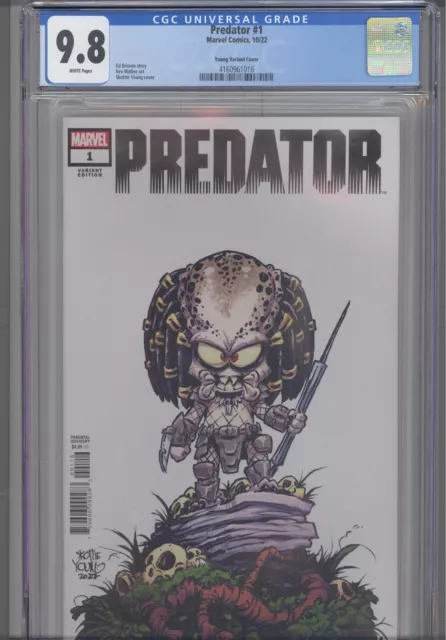Predator #1 CGC 9.8 2022 Marvel Comics Scottie Young Variant Cover
